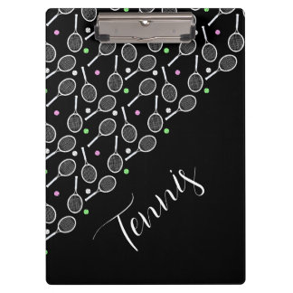Carpeta De Pinza Chaquetas de tenis y bolas negras