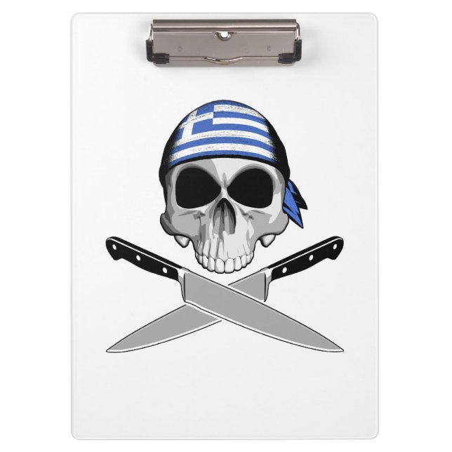 Carpeta De Pinza Chef griego (Anverso)