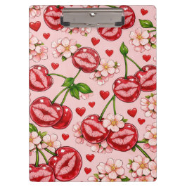 Carpeta De Pinza Cherry Kiss Clipboard