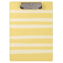 Chic Moderno Amarillo Mantequilla Rayado