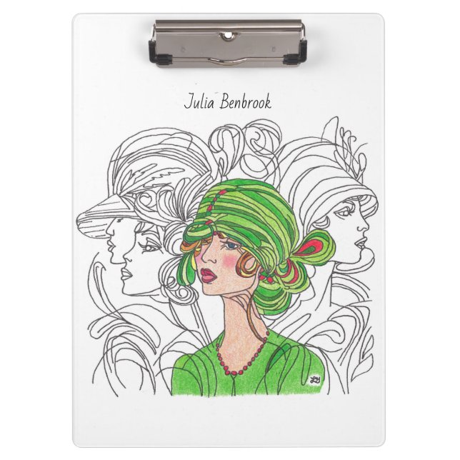 Carpeta De Pinza Chica de destellos de la placa de clip (Anverso)