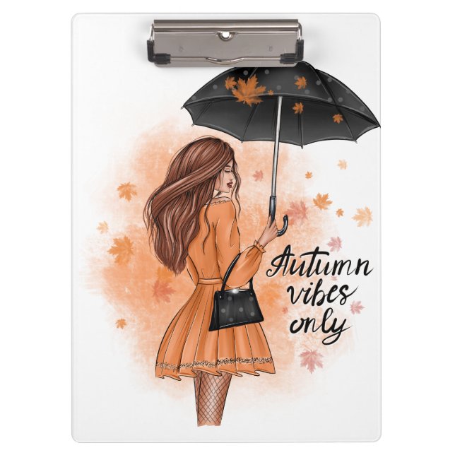 Carpeta De Pinza Chica de la moda de otoño sólo para los vibradores (Anverso)