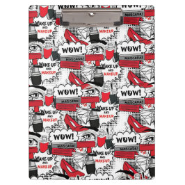 Carpeta De Pinza Chica de maquillaje lindo - Belleza kawaii y moda 