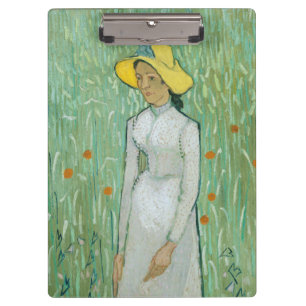 Carpeta De Pinza Chica en blanco por Vincent van Gogh