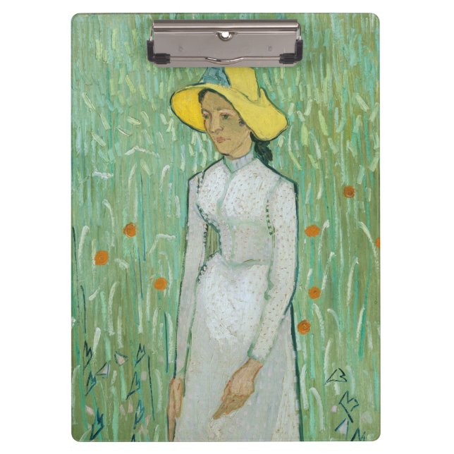 Carpeta De Pinza Chica en blanco por Vincent van Gogh (Anverso)