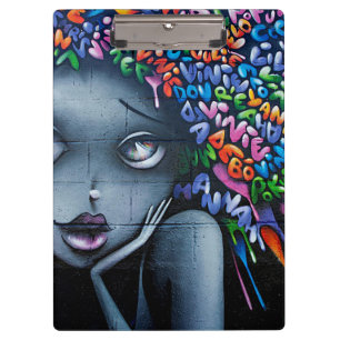 Carpeta De Pinza Chica Graffiti Art Cute