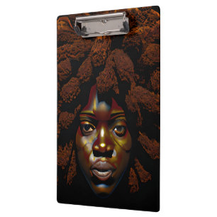 Carpeta De Pinza Chica negra cumpleaños mágico Sista Melanin mujer