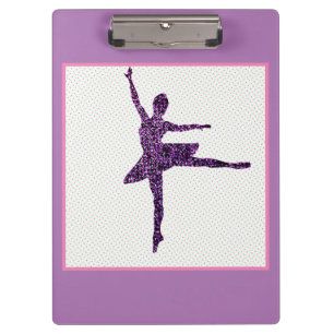 Carpeta De Pinza Chicas bailarina de ballet Pastel Personalizado