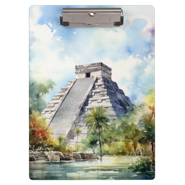 Carpeta De Pinza Chichen Itza (Anverso)