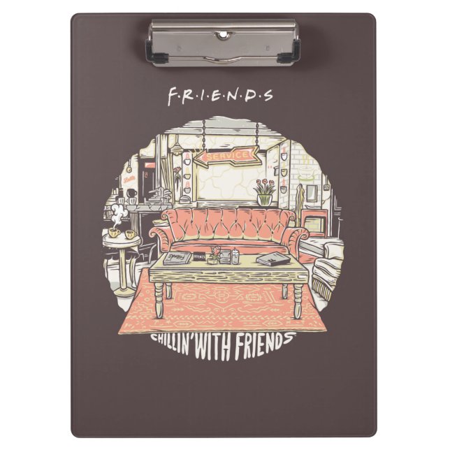 Carpeta De Pinza Chillin' con Personalizado FRIENDS™ (Anverso)