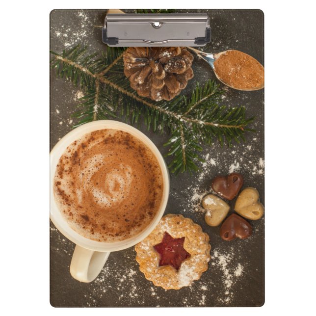 Carpeta De Pinza Chocolate caliente navidades (Anverso)