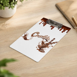 Carpeta De Pinza Chocolate Personalizado para Amantes del Chocolate