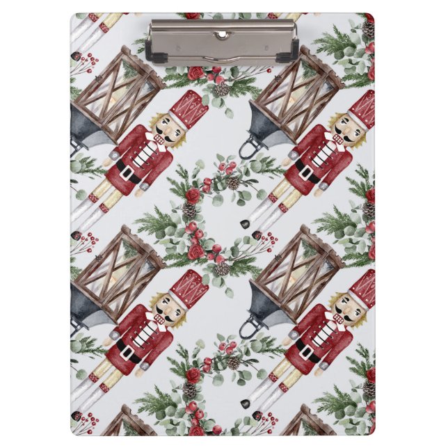 Carpeta De Pinza Christmas nutcrackers and lanterns (Anverso)