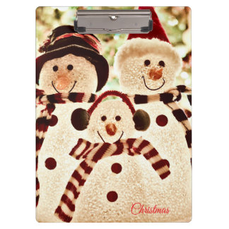 Carpeta De Pinza Christmas Vibes Snowman Celebration