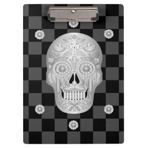 Carpeta De Pinza Chrome Calavera Watch