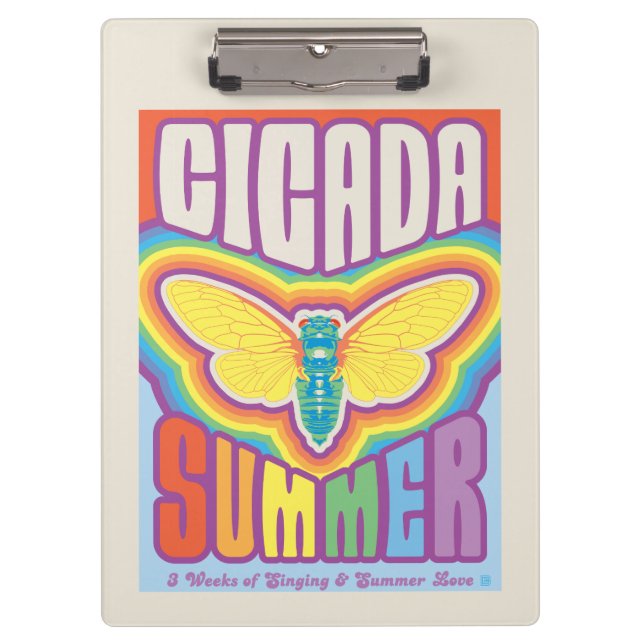 Carpeta De Pinza Cicada Summer Love (Anverso)