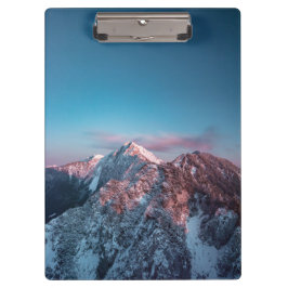 Carpeta De Pinza Cielo mágico sobre la montaña Storžič, Eslovenia