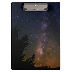 Carpeta De Pinza Cielo nocturno de la Vía Láctea, California
