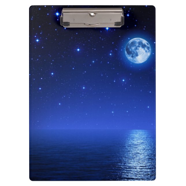 Carpeta De Pinza Cielo nocturno estrellado (Anverso)