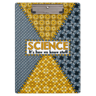 Carpeta De Pinza Ciencia - un tablero para los autores escépticos
