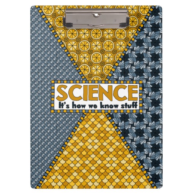 Carpeta De Pinza Ciencia - un tablero para los autores escépticos (Anverso)