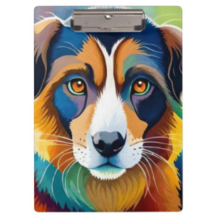 Carpeta De Pinza Cierra un perro lindo