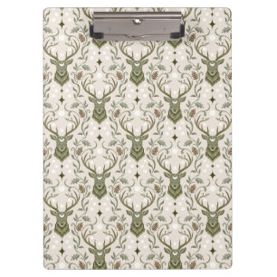 Carpeta De Pinza Ciervo Tribal Boho, Soñando con Ciervos