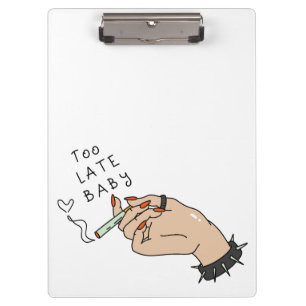 Carpeta De Pinza Cigarrillo a mano contra San Valentín