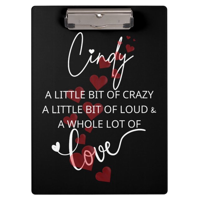 Carpeta De Pinza Cindy Lotta Love (Anverso)