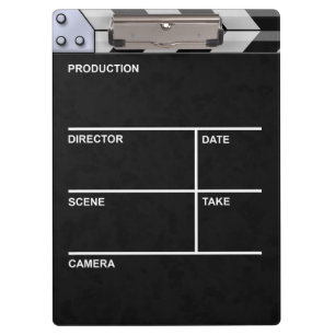 Carpeta De Pinza cine de tablones