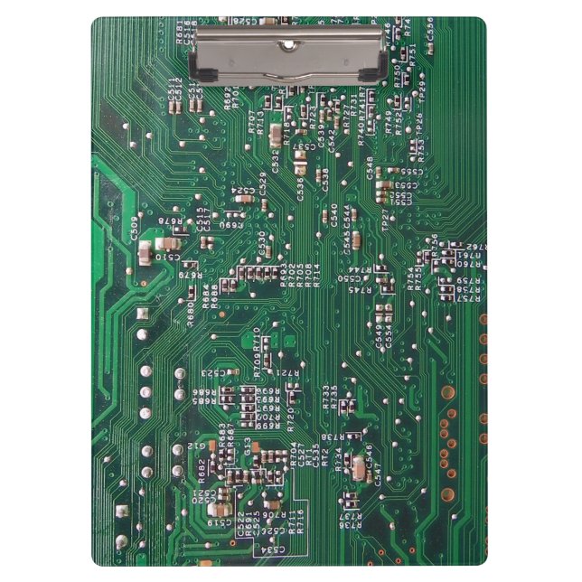 Carpeta De Pinza Circuito de Geek de Computación (Anverso)