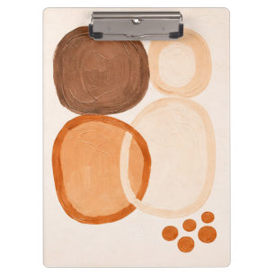 Carpeta De Pinza Círculos abstractos de la Tierra en pared minimali