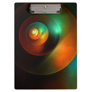 Carpeta De Pinza Círculos coloridos Patrón de arte abstracto modern