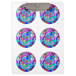 Carpeta De Pinza circulos de amor de pimienta