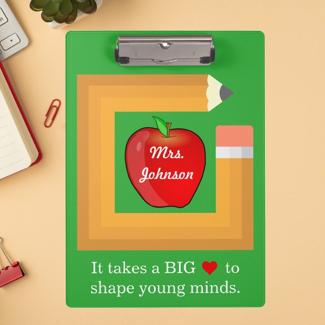 Carpeta De Pinza Cita de profesor personalizado de escuela personal (Subido por el creador)