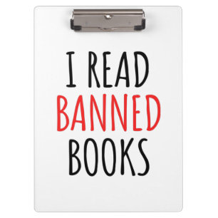 Carpeta De Pinza Cito gracioso de libros prohibidos que leo