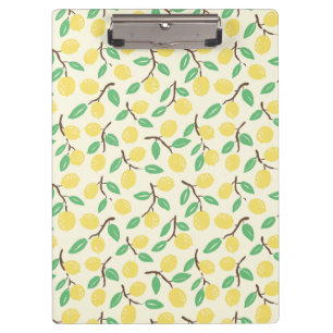 Carpeta De Pinza Citrus Focus Amarillo