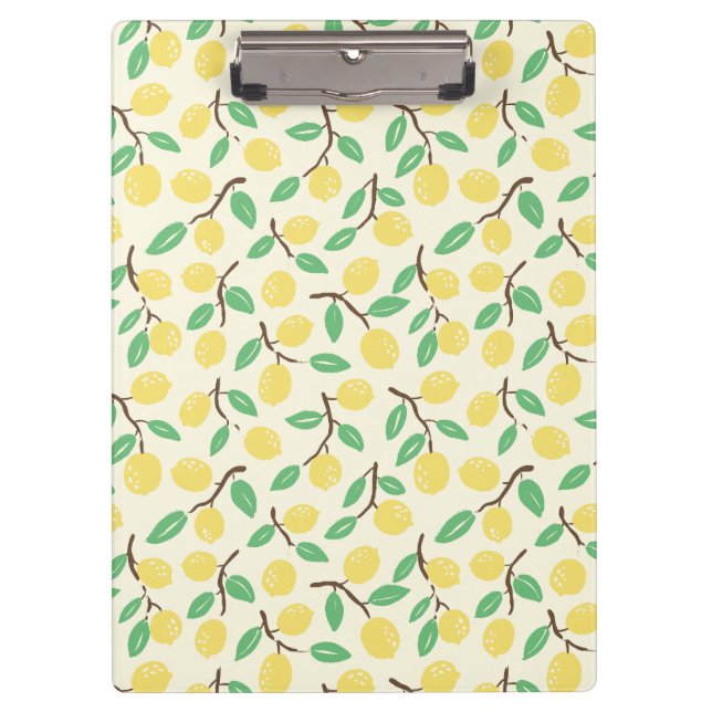 Carpeta De Pinza Citrus Focus Amarillo (Anverso)