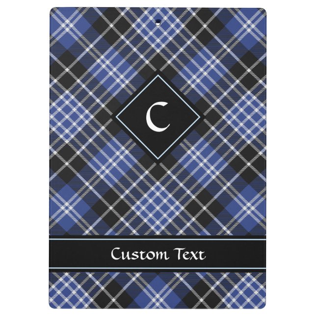 Carpeta De Pinza Clan Clark Tartan (Reverso)