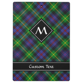 Carpeta De Pinza Clan Farquharson Tartan Clipboard