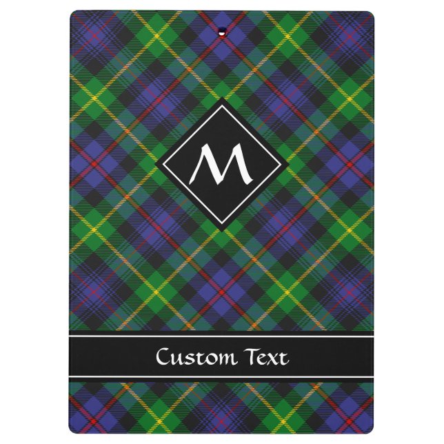 Carpeta De Pinza Clan Farquharson Tartan Clipboard (Reverso)