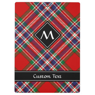 Carpeta De Pinza Clan MacFarlane Red Tartan