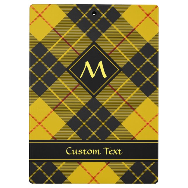 Carpeta De Pinza Clan Macleod de Lewis Tartán (Reverso)