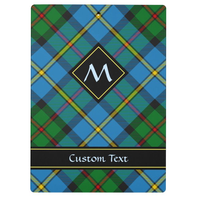 Carpeta De Pinza Clan MacLeod Hunting Tartán (Reverso)
