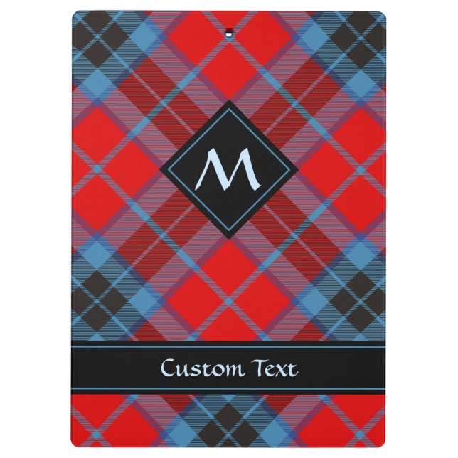 Carpeta De Pinza Clan MacTavish Tartan (Reverso)