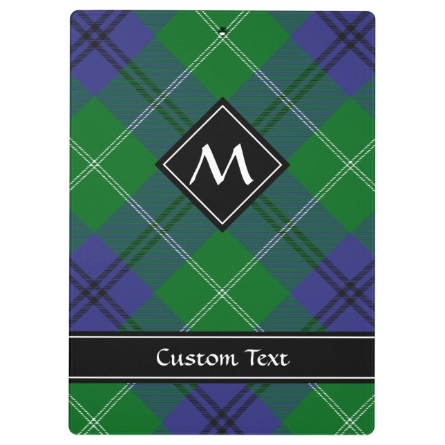 Carpeta De Pinza Clan Oliphant Tartan Clipboard (Reverso)