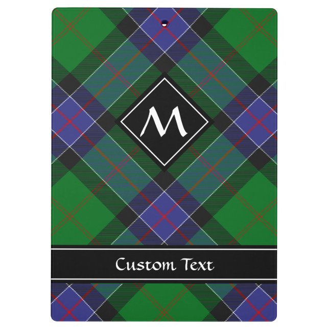 Carpeta De Pinza Clan Sinclair Hunting Tartan (Reverso)