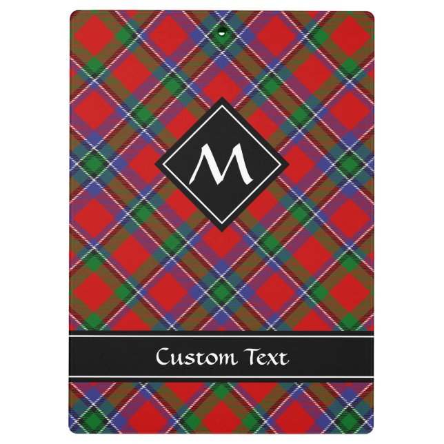 Carpeta De Pinza Clan Sinclair Tartan (Reverso)