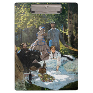 Carpeta De Pinza Claude Monet - Almuerzo en el césped, panel derech