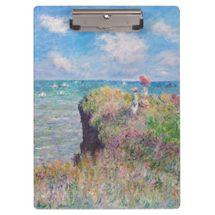 Carpeta De Pinza Claude Monet - Camino acantilado en Pourville
